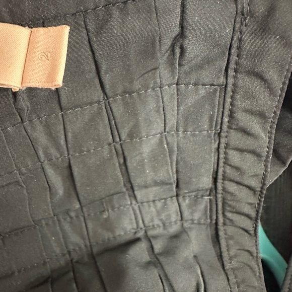 Rare Brock Collection Off the Shoulder Black Midi Dress - Picture 12 of 12